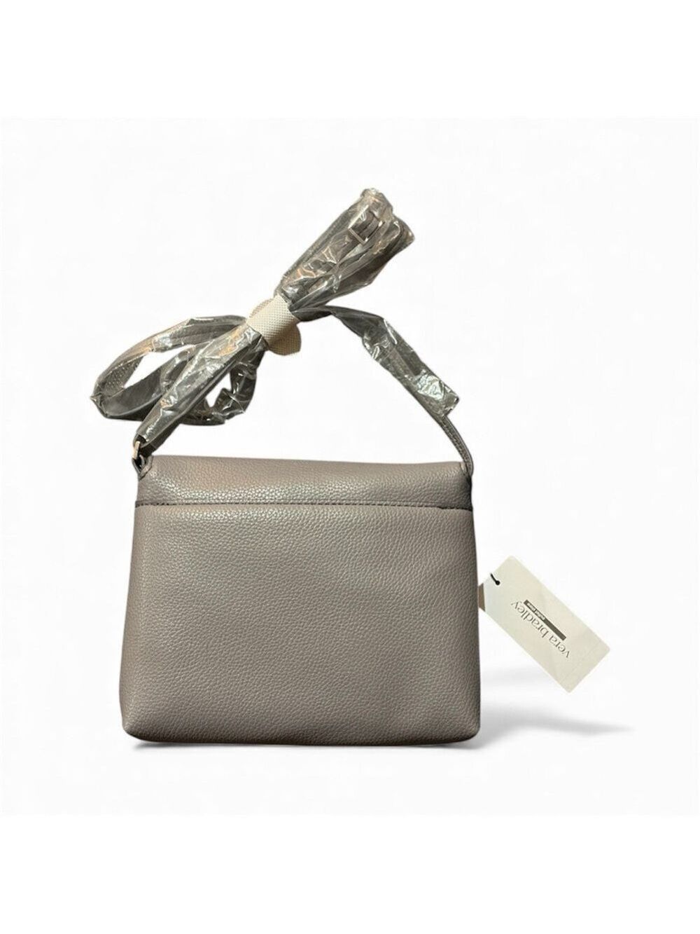 Vera Bradley Small Flap Hipster Quiet Shade Gray Crossbody NWT - Picture 2 of 4